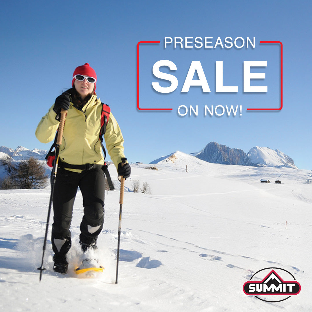 Pre-Season Snowshoe Sale on NOW! | Summit Snowshoes
