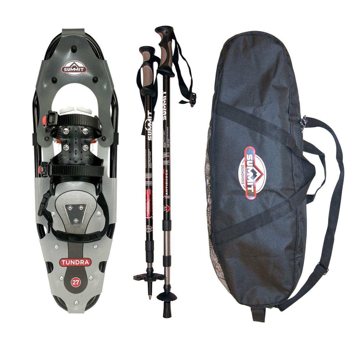 Tundra 27 Snowshoe Bundle | Summit Snowshoes